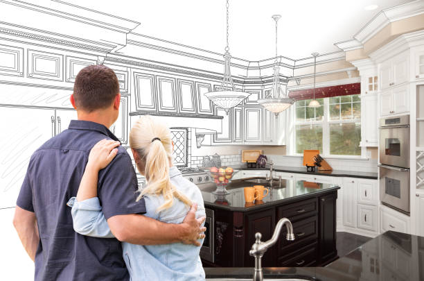 Professional Kitchen Island Installation technician working in Gwynedd Valley, PA